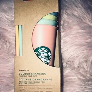 Starbucks Reusable Color Changing Cups (5 pk)